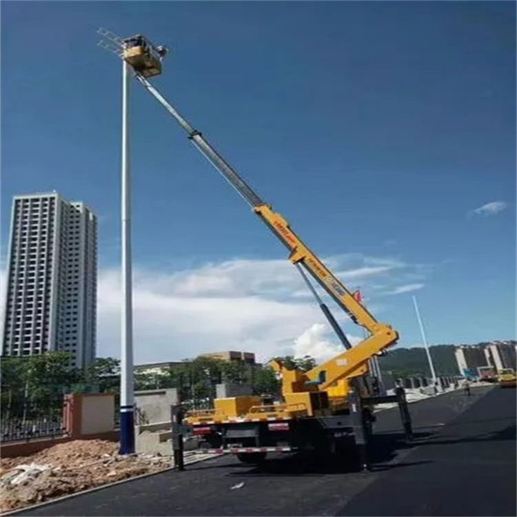 凯里维修路灯的曲臂升降车出租